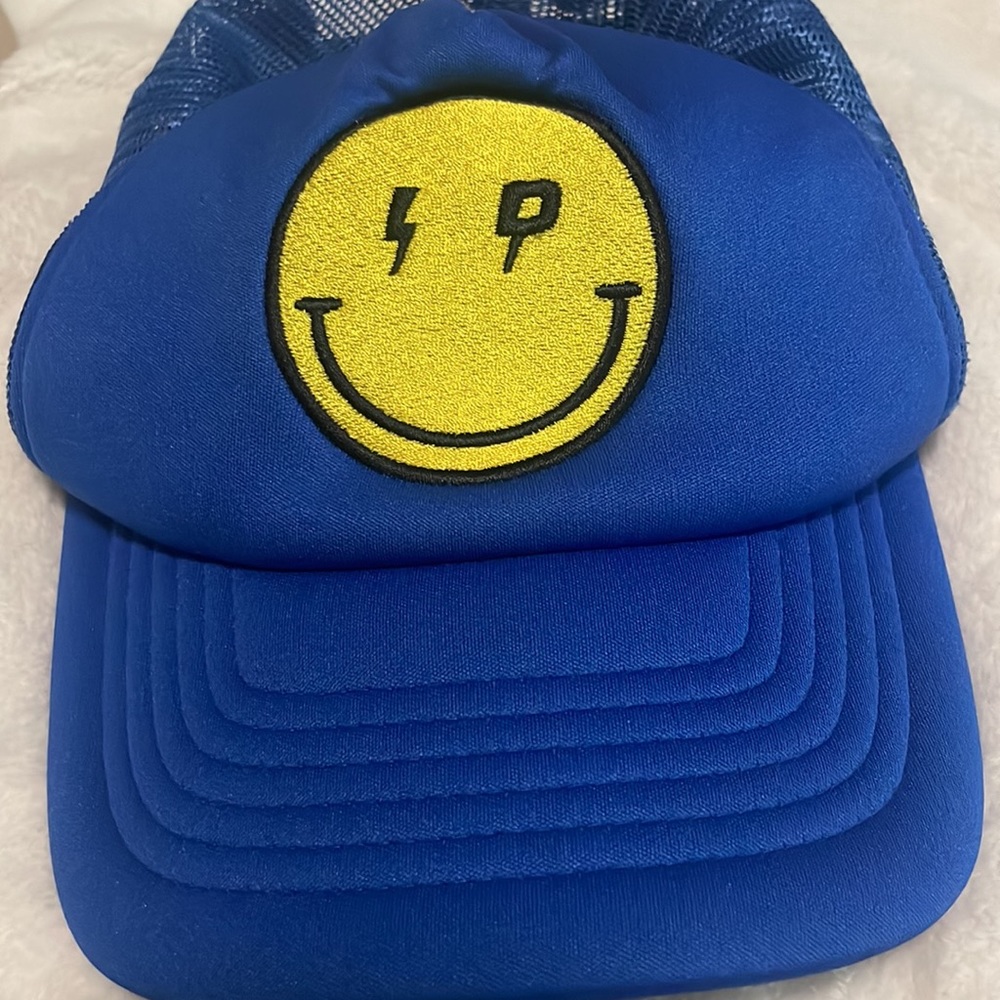 Yupoong the classic blue hat.